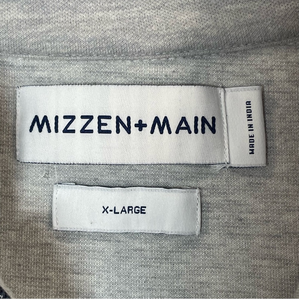 Mizzen + Main Hillman Quarter-Zip Pullover Sweatshirt/Sweater - Mens XL - Picture 4 of 15